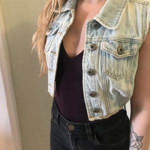 Blue Asphalt Denim Vest